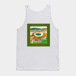 Prismatic Springs in Yellowstone National Park Tank Top